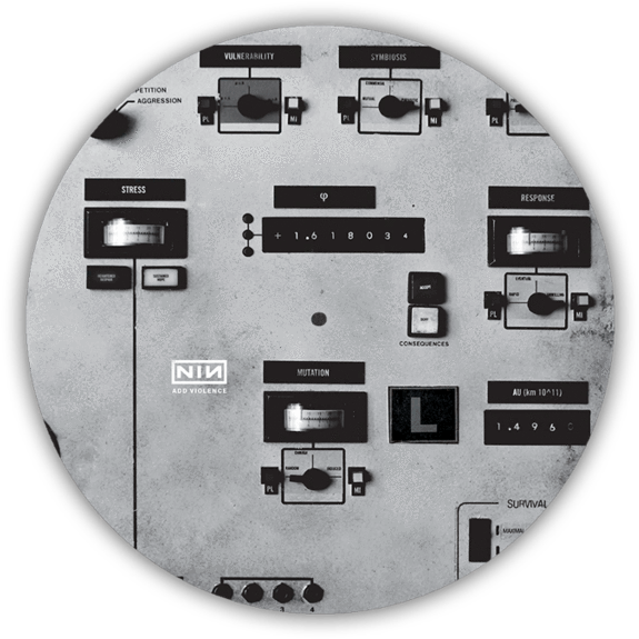 Nine Inch Nails - Slipmat (1024x1024), Png Download