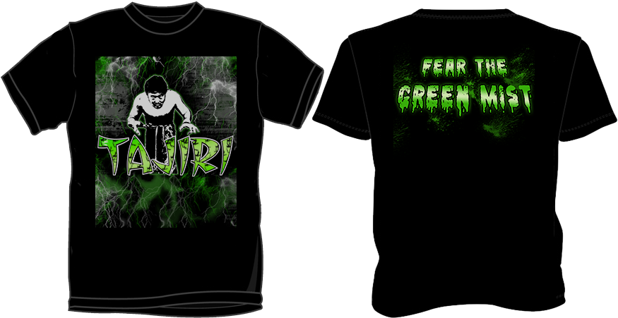 Yoshihiro Tajiri Fear The Green Mist - Black Sheep (900x515), Png Download