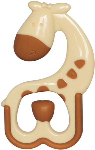 Infant Teether Gums Tooth Deer Baby Stick - Infant (600x662), Png Download
