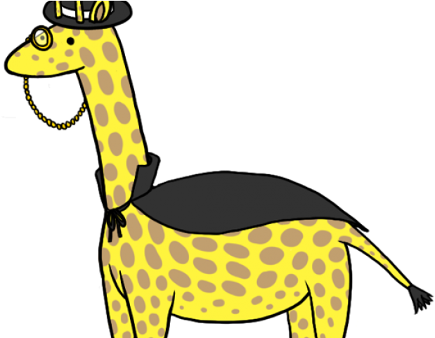 Tail Clipart Giraffe - Giraffe (640x480), Png Download