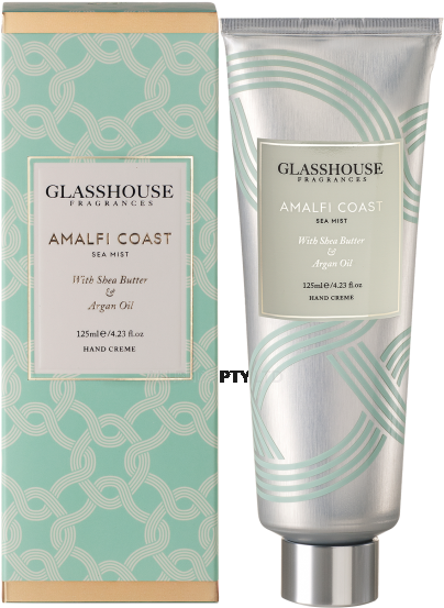 Amalfi Coast Sea Mist 125ml Glasshouse Hand Creme - Amalfi Coast (681x750), Png Download