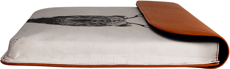 Dailyobjects Angry Bear With Antlers Real Leather Envelope - Mattress (900x900), Png Download