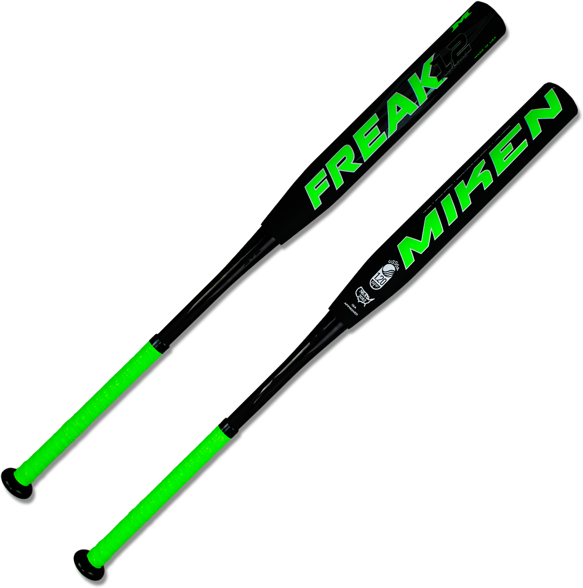 Miken Freak Maxload 12 Slow Pitch Softball Bat 34 Inch - Softball (1280x1280), Png Download