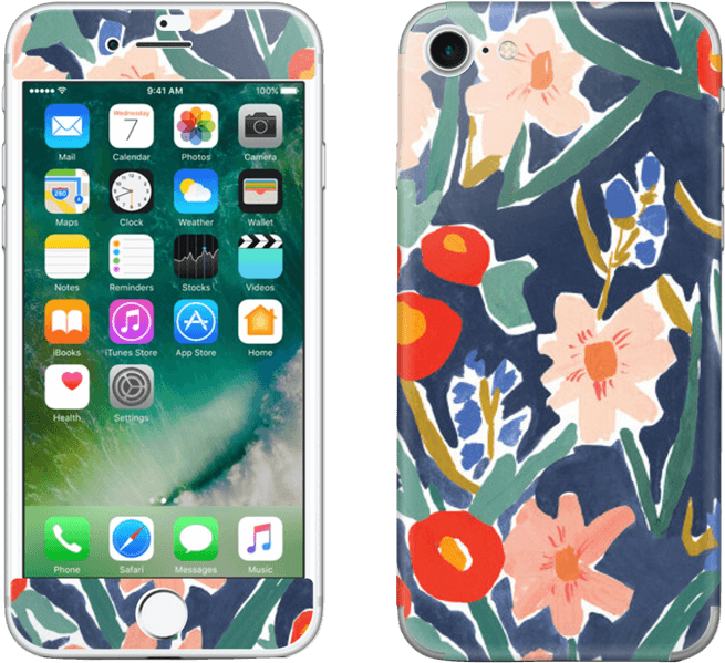 Flower Field Skin Iphone - سعر ايفون 7 بلس 256 جيجا (800x769), Png Download