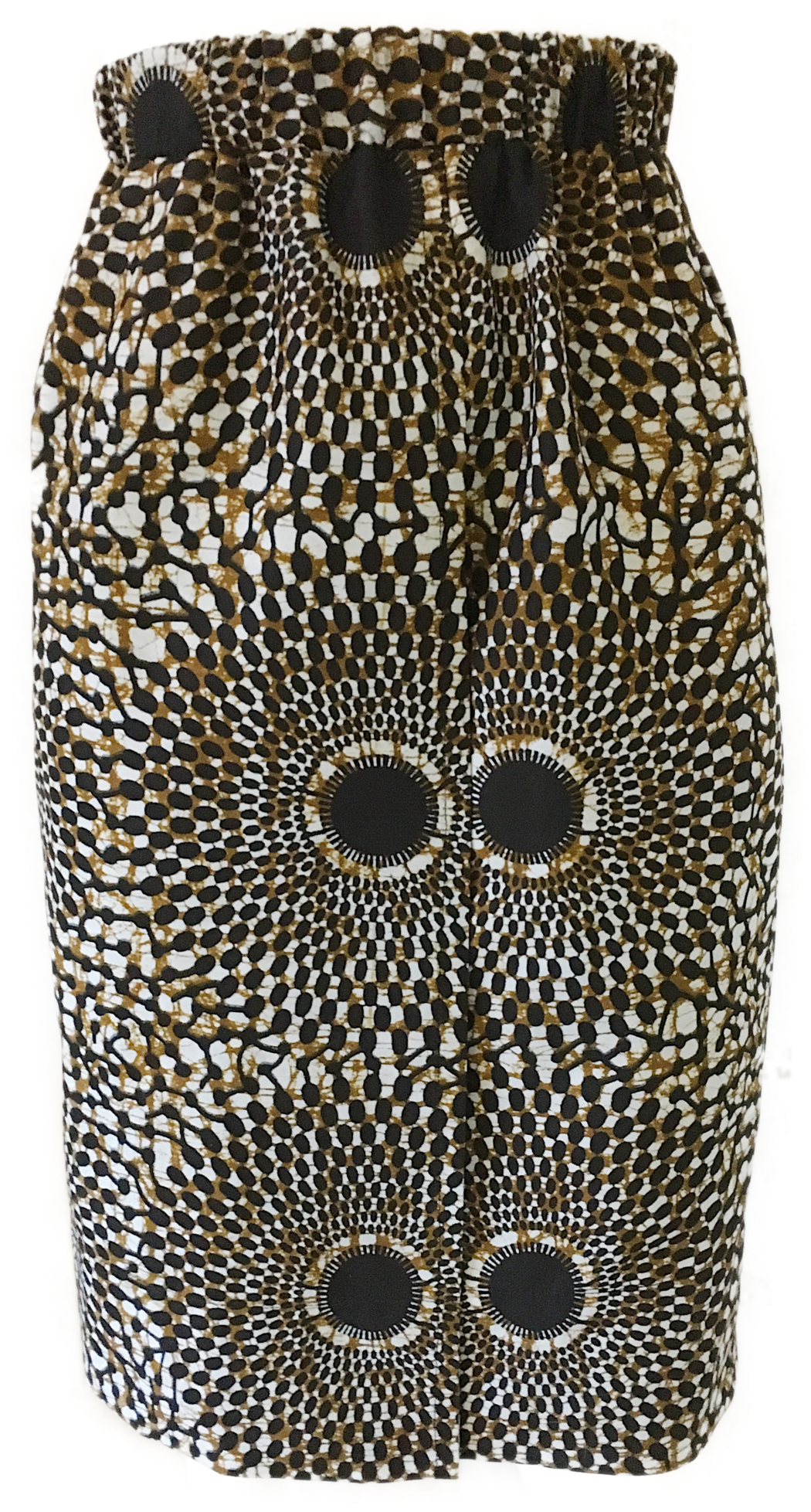 Penny Summer Skirt In Wishing Well Print - Pencil Skirt (1050x1957), Png Download