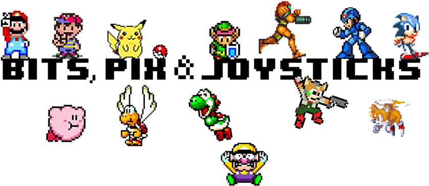 Bits, Pix & Joysticks Is A Glorious Hub World For Hardcore - Ness Earthbound (1000x432), Png Download