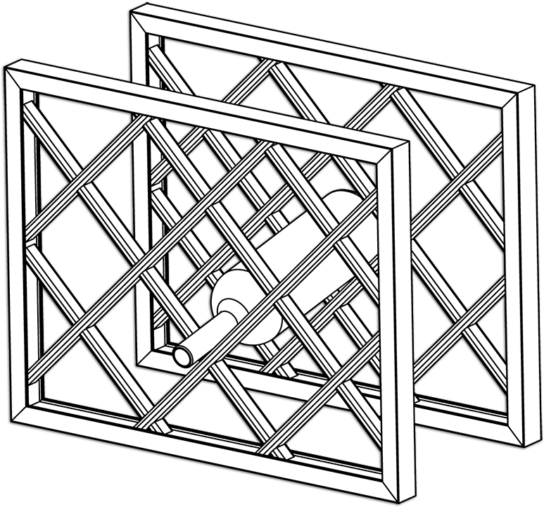 Download Lattice Wine Rack Dimensions Assembled With Frame Part Wine