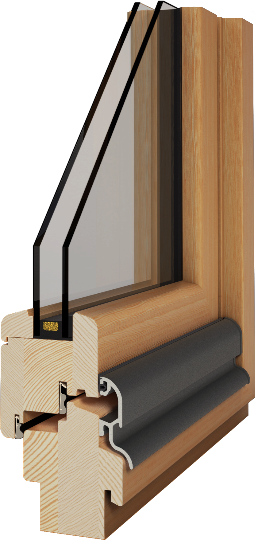 Depending On The Clients' Needs, We Offer Wooden Windows - Plywood (1667x2000), Png Download