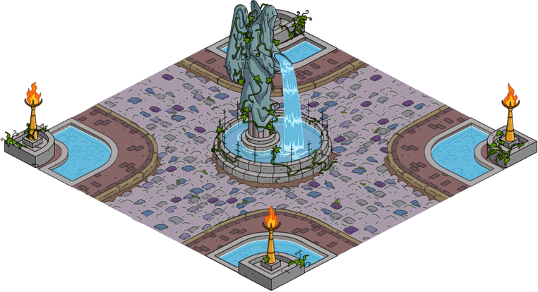 Tsto Town Square - Kopfsteinpflaster Springfield (762x414), Png Download