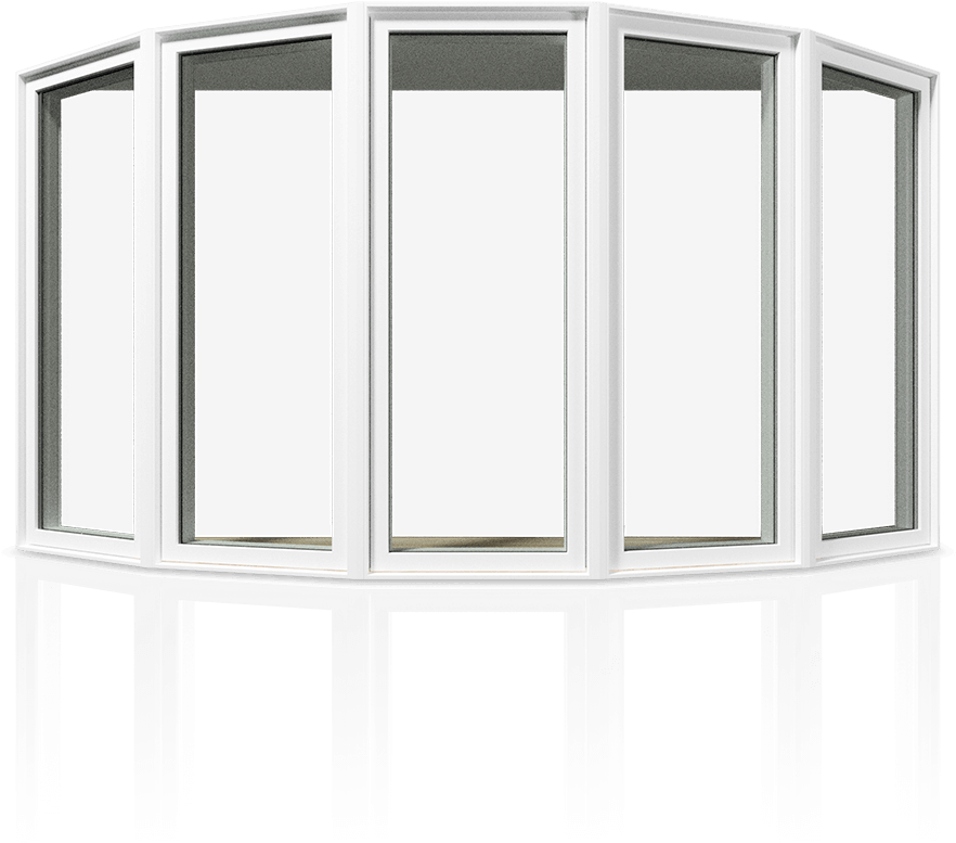 An Example Of A Bow Window - China Cabinet (913x793), Png Download