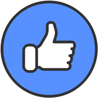 Home Icons Facebook - Like Emoji Facebook (640x480), Png Download