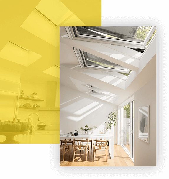 Windows Sky Lights - Skylight (573x608), Png Download