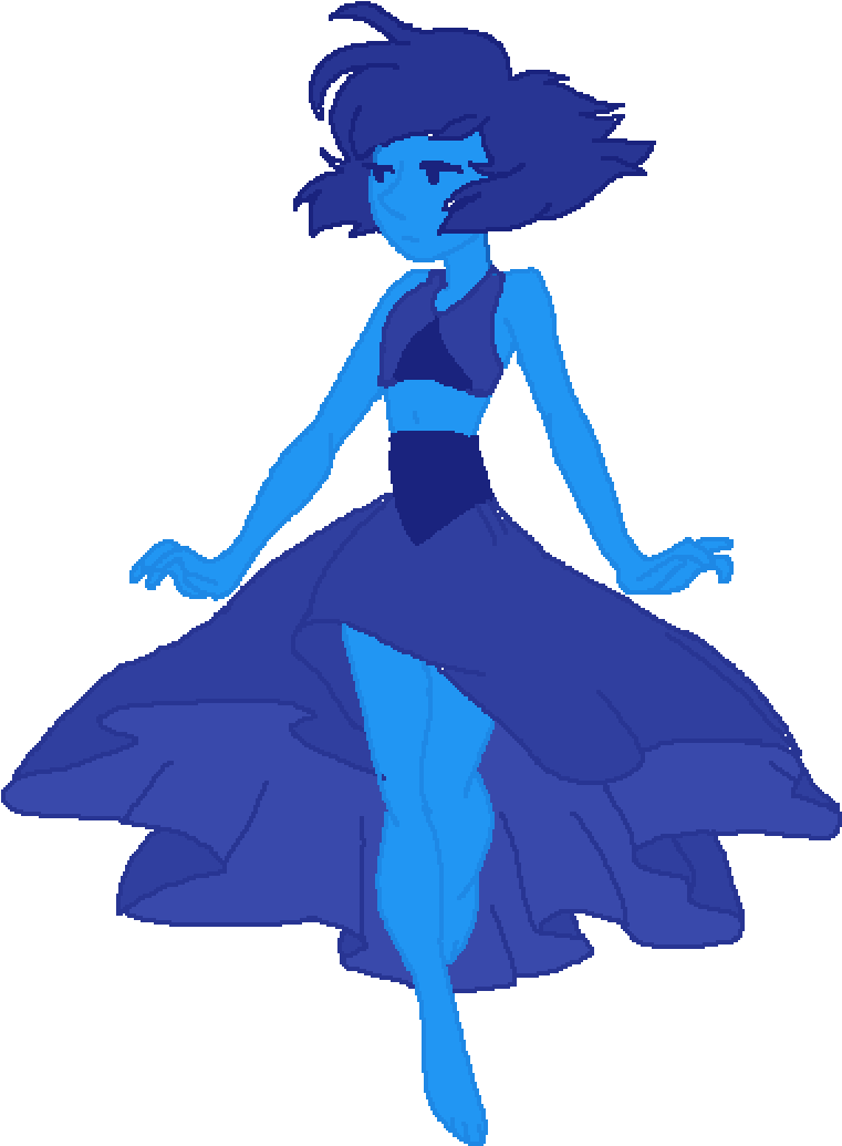 Lapis Lazuli - Lapis Lazuli Steven Universe Fanart Htp (1400x1200), Png Download