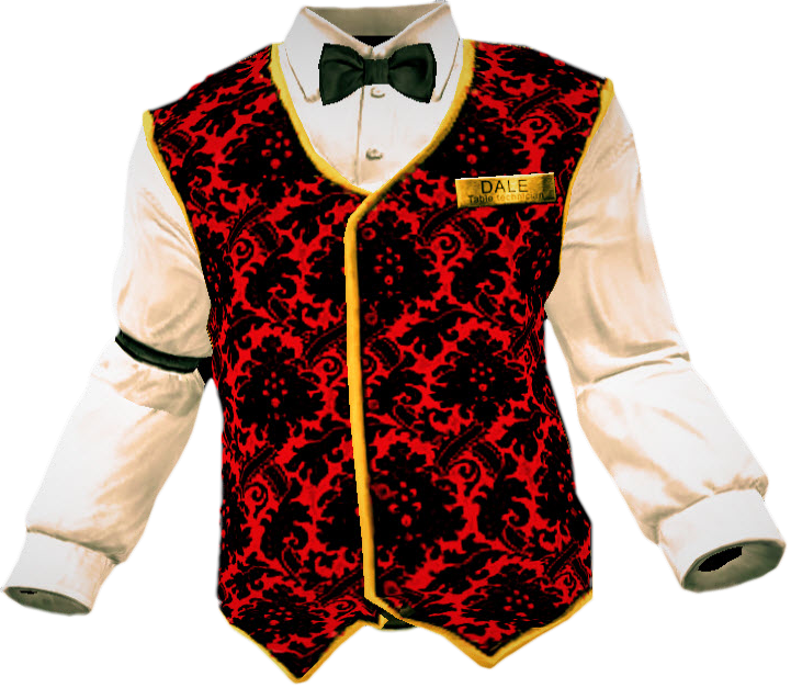 Dealer Outfit - Sweater (721x627), Png Download