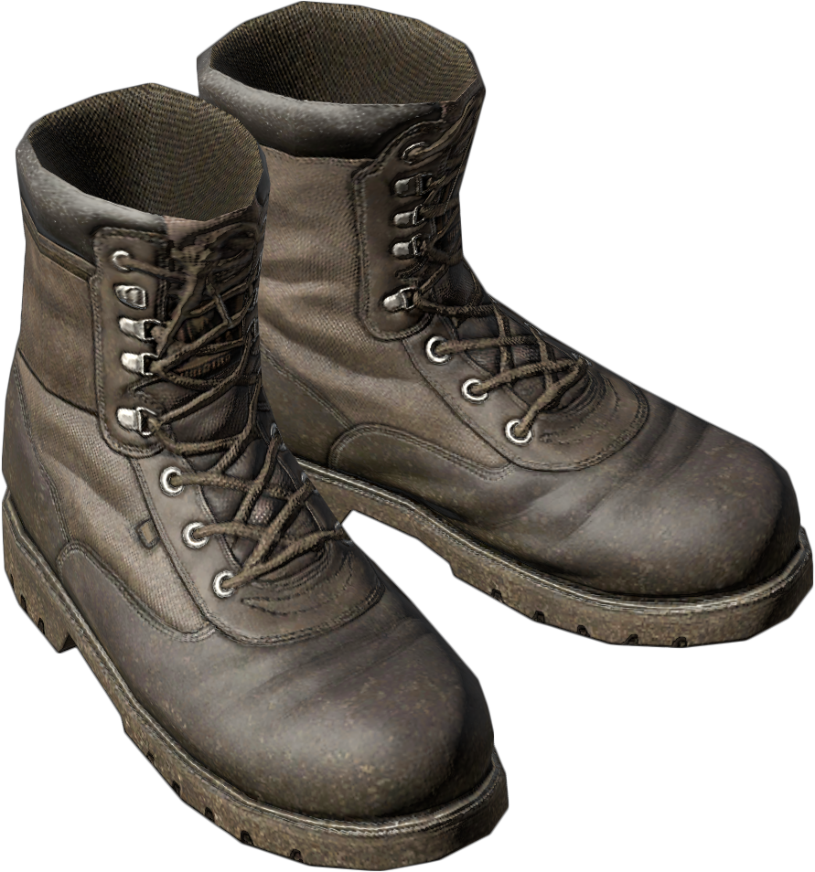 Combat Boots Png (891x954), Png Download