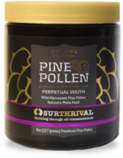 Pine Pollen Supplements (629x800), Png Download
