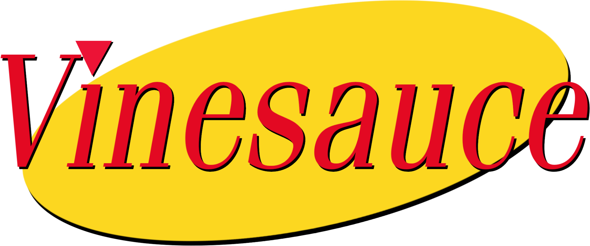 Memevinesauce But It Is A Seinfeld Logo - Seinfeld (2423x1182), Png Download