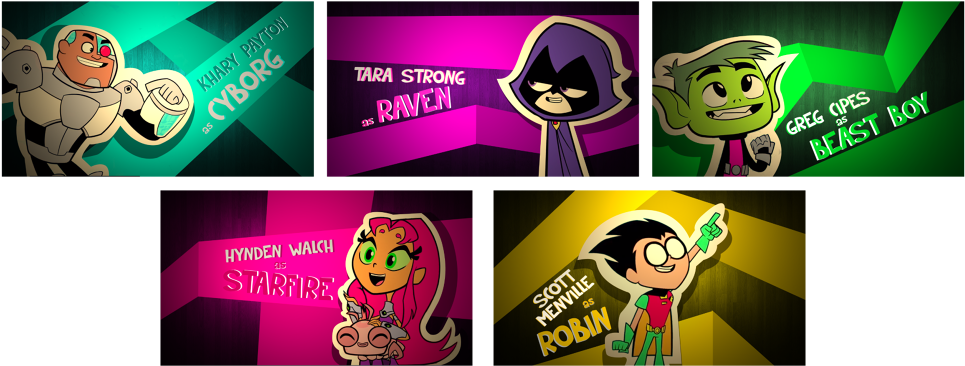 Teen Titan Go - Graphic Design (1000x562), Png Download
