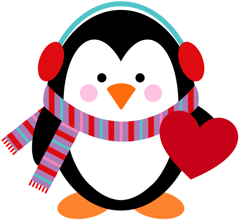Http - //kellkristy - Minus - Com/i/bqzyjxkxz15aa - - Penguins Valentine's Day (900x900), Png Download