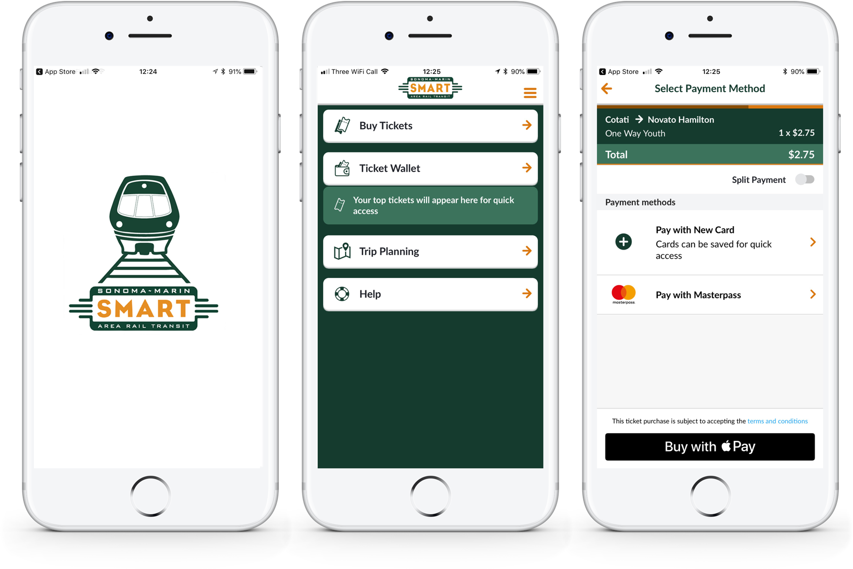 Smartapmp-1 - Sonoma-marin Area Rail Transit (1702x1125), Png Download