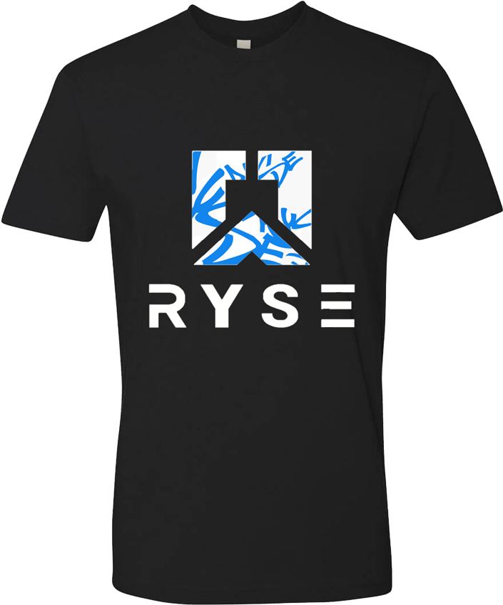 Black With White/blue Graffiti Tee - Attractions Of Youth Barns Courtney (1000x1000), Png Download
