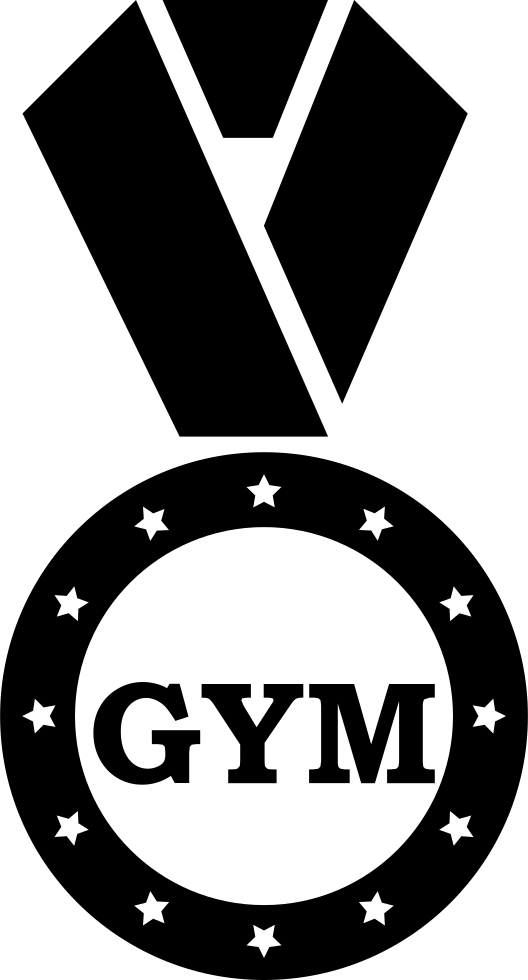 Number 1 Medal Logo (528x980), Png Download