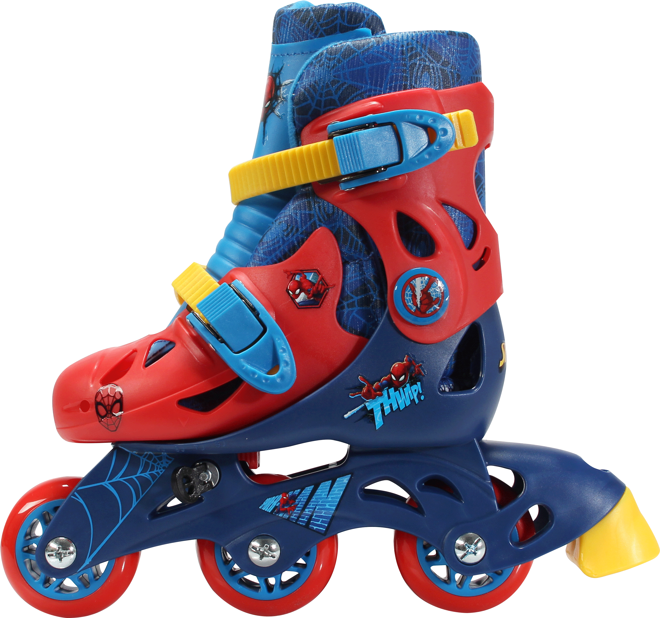 Ultimate Spider Man Convertible 2 In 1 Kids Skate Junior - Aggressive Inline Skating (3000x2810), Png Download