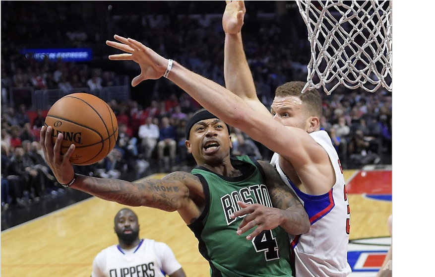 Thomas Leads Celtics Past Road-weary Warriors - Basketball Moves (991x557), Png Download