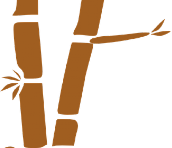 Bamboo Clipart Nature Border Design - Portable Network Graphics (640x480), Png Download