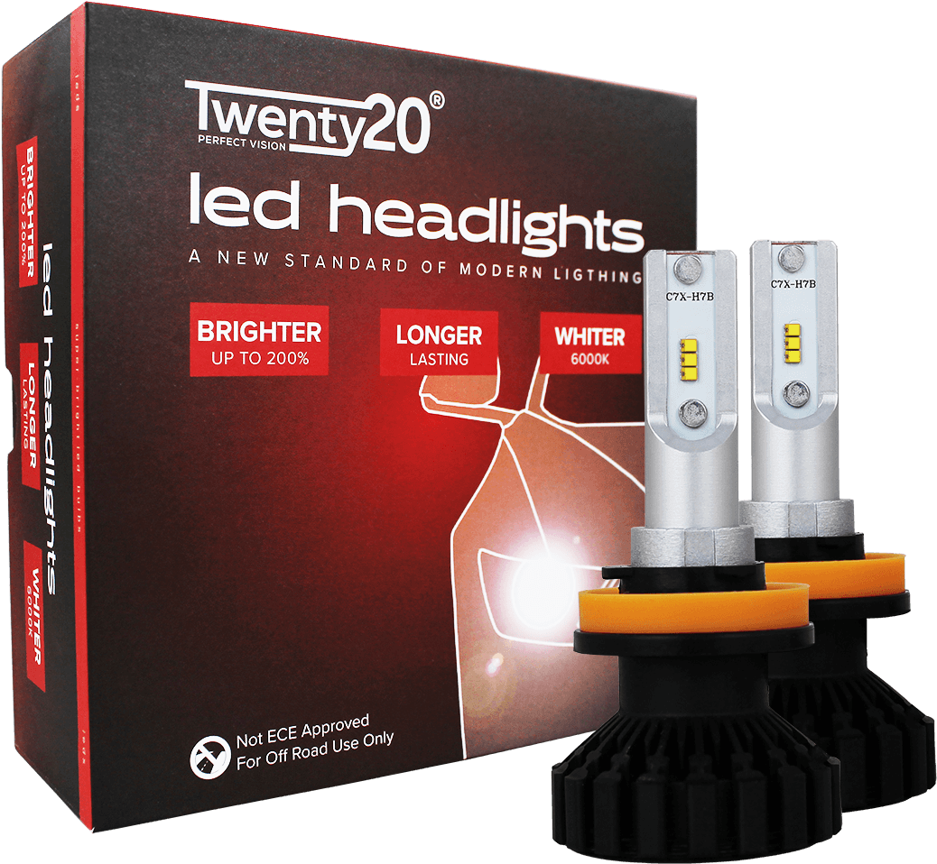 H11productimage - H4 55w Led Headlights (1080x1080), Png Download