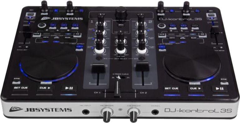 Virtualdj Le V7 Included - Jb Systems Kontrol 3s (800x450), Png Download