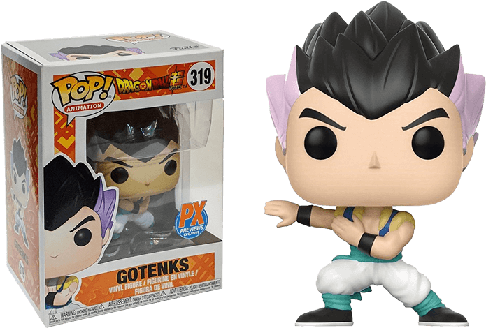 Gotenks - Dragon Ball Z Gotenks Pop Vinyl (709x709), Png Download
