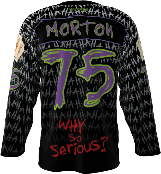 Jokers Jersey - Long-sleeved T-shirt (1024x1024), Png Download