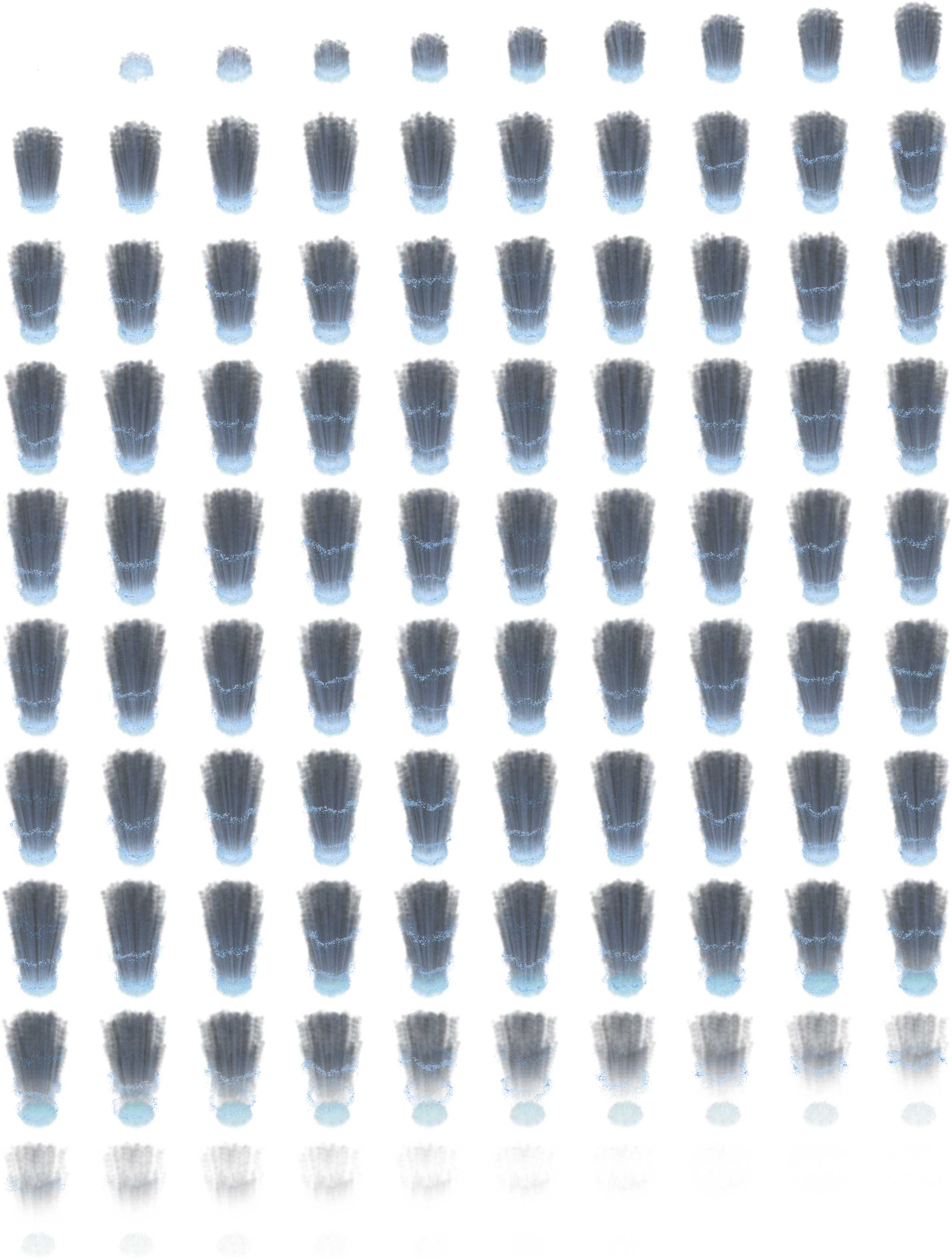 Teleporter Effect Blue - Teleportation Sprite (2400x3200), Png Download