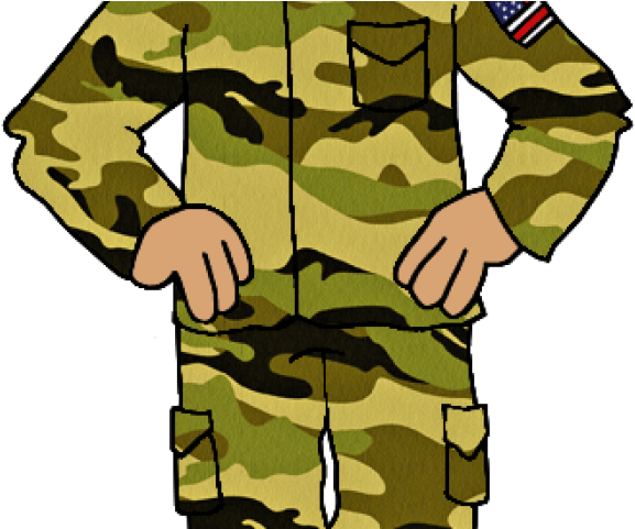 Military Clipart British General - Soldier Military Clipart (640x480), Png Download