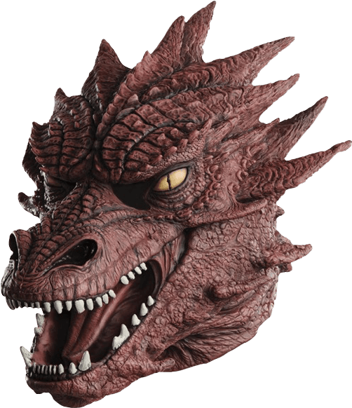 Dragon Head Mask (581x581), Png Download