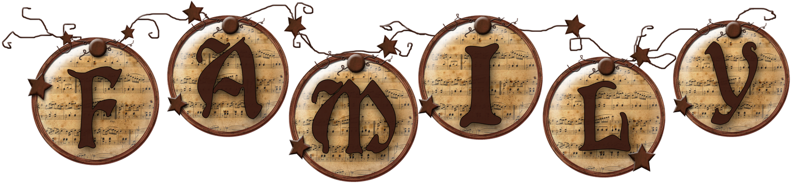 Family Word Images Png - Wood (1600x372), Png Download