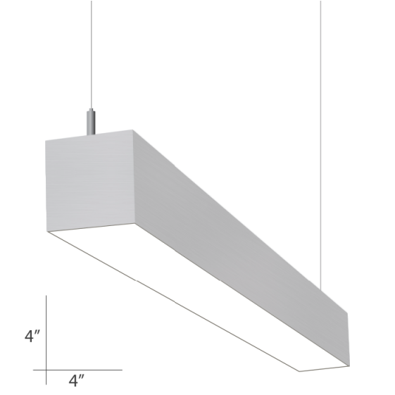 Alcon Lighting 12111 I44 Series Architectural Led Linear - Ceiling (560x700), Png Download