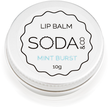 Mint Burst Lip Balm - Circle (600x600), Png Download