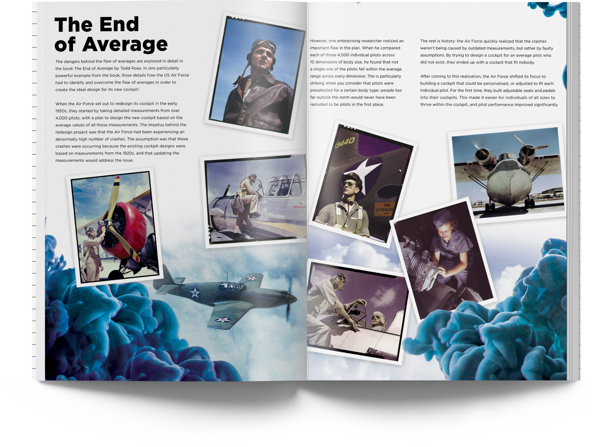 Flaw Averages Spread1 - Great White Shark (2015x1523), Png Download
