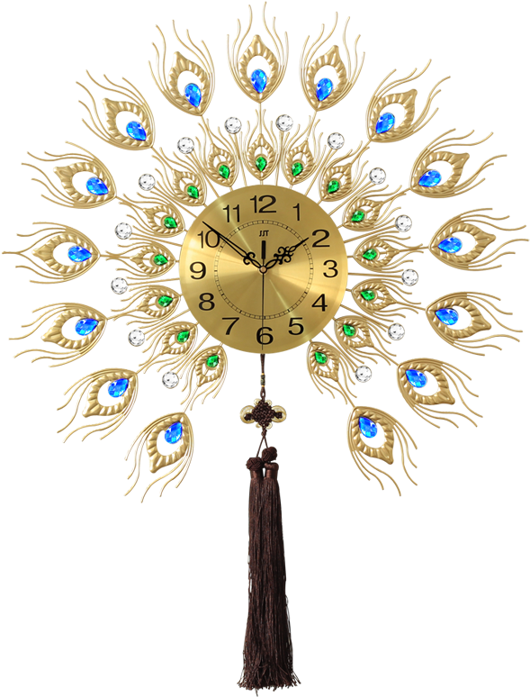 Larege Size Metal Decorative Digital Wall Clock Rohs,ce - Wall Clock (800x800), Png Download
