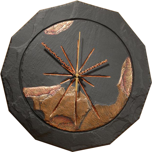 Wall Clock (668x646), Png Download