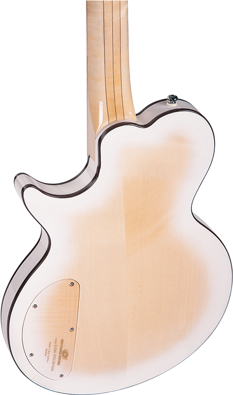 Epsilon Bass Uj4 White Burst Product - Bass Guitar (1000x813), Png Download