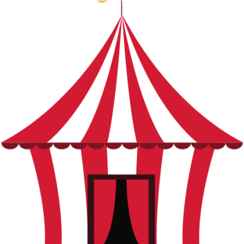 Tent Clipart Carnival - Illustration (640x480), Png Download