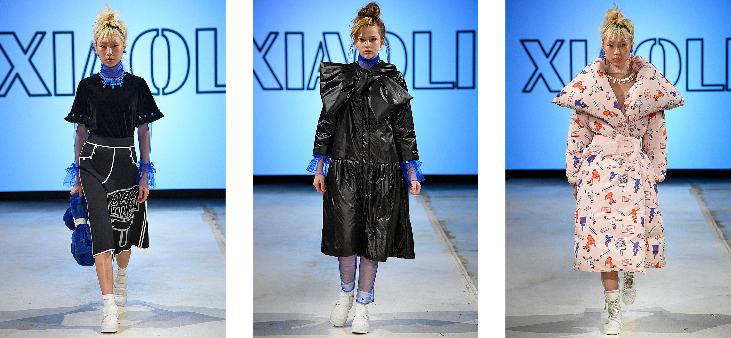Xiao Li Recovered - Fashion Show (2500x1157), Png Download
