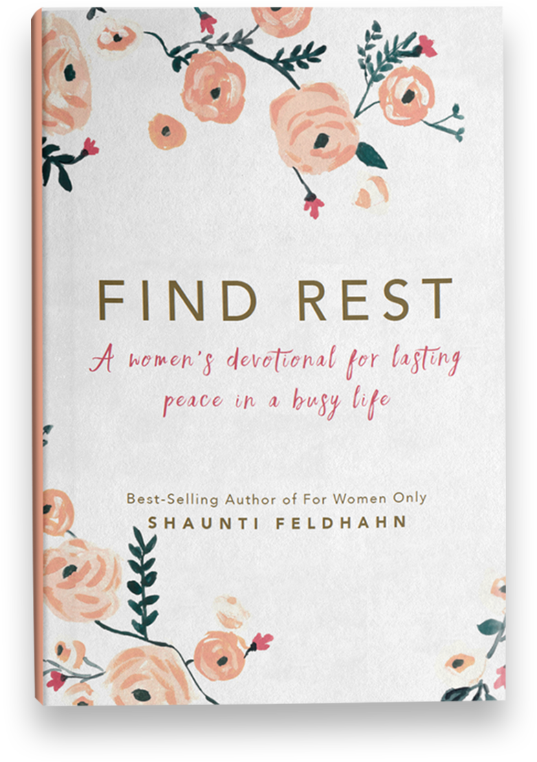 Connect With Shaunti Feldhahn - Find Rest A Women's Devotional For Lasting Peace In (781x1108), Png Download