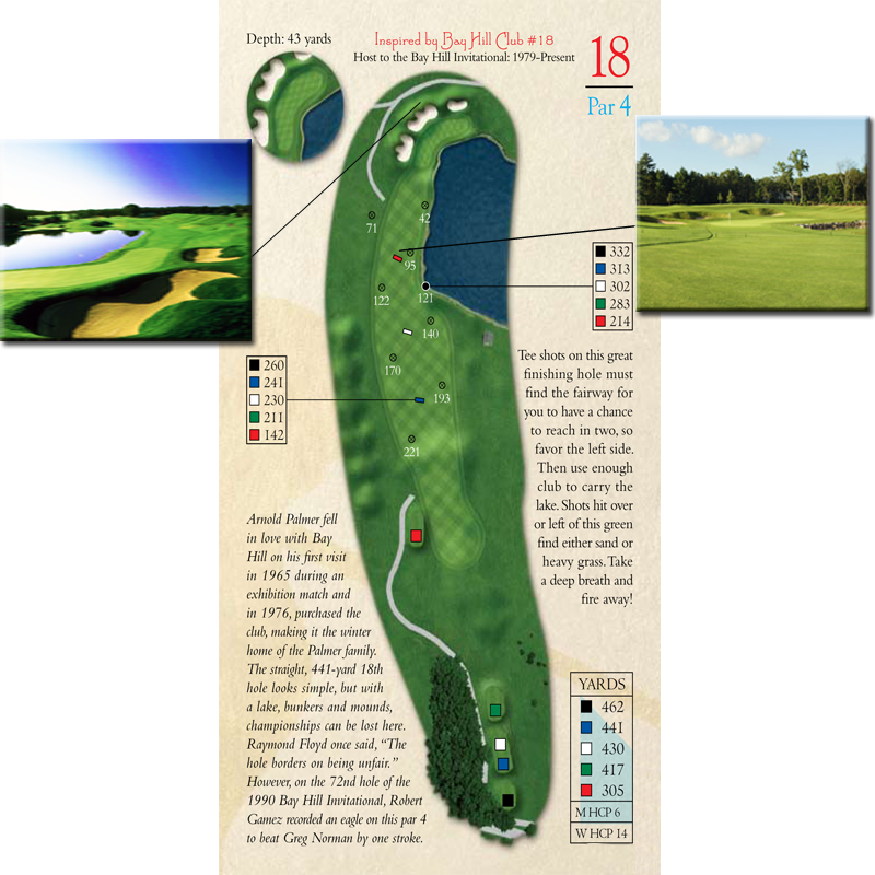 18th Hole Bay Hill - Bay Hill Golf Course 18th Hole (800x800), Png Download