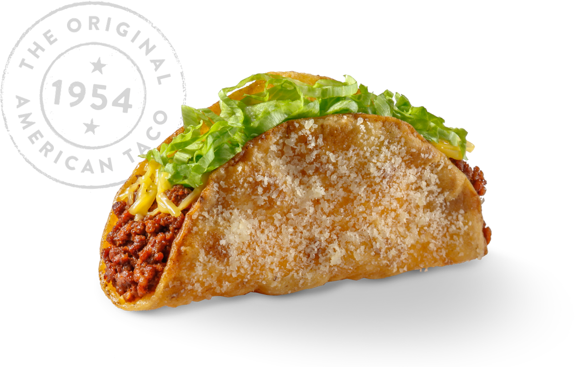 The Original American Taco - Jimboys Tacos (1200x826), Png Download