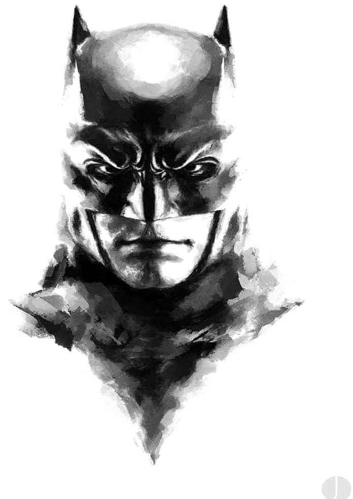 Batman Artwork (1024x1024), Png Download
