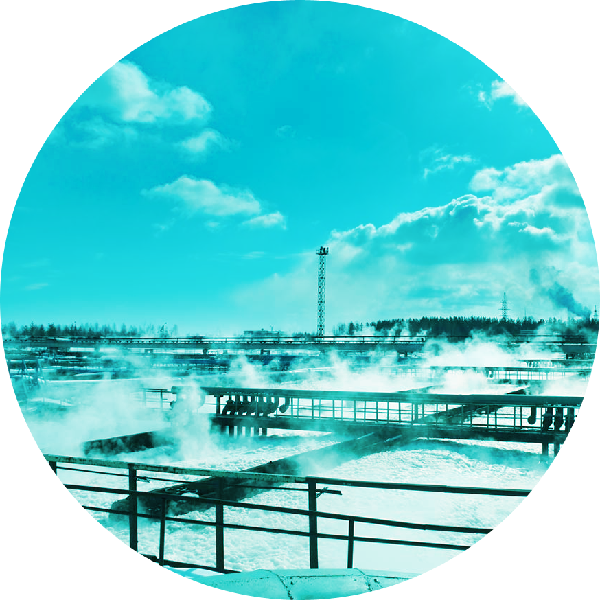 Biological Waste-water Treatment Plants - Otpadne Vode U Tekstilnoj Industriji (874x874), Png Download
